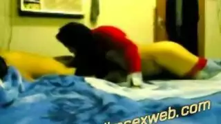 الجنس مع محجبة سمراء تعشق لعق الزب و مصه