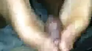 حركة قضيب كبير مع حوامل مثيرات