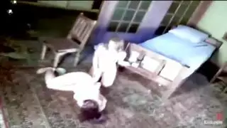 مشهد أختان مثير: مشهد جنس جماعي جامح