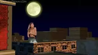 حفلة جنس في المطبخ: فيفيان كاتس تخضع لسيطرة جارها القوي