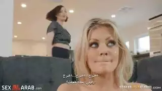 زوجتان مثيرتان، قضيب محظوظ حركة هاردكور