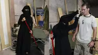 عراقية تتناك فى طزها