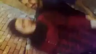رجل فاسق وعروسته في تسخين إباحي مكثف