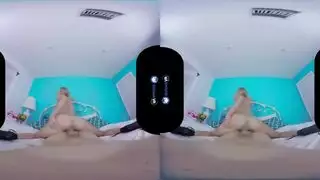 فيلم إباحي واقع افتراضي بدون توقف: تعبئة جيسيكا رودز بالسائل المنوي