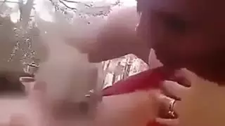 جلسة نيك خارجي قوية