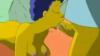 علاقة ثلاثية كرتونية مع إنهاء داخلي