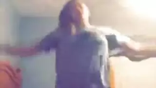 فتاة مفلسة في فيتش مطاط ضيق إكس إكس إكس