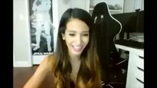 بورن الحلق العميق: كس غارسيا الشره يتم تناوله بقوة