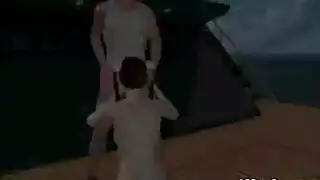 الفتاة الكارتونية الجميلة بمؤخرة مثالية تأخذ وجهًا مُنكَحًا بعد تدليك الزيت