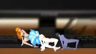 أثداء فيليسيا الضخمة تُنك بقوة في بورن ثنائي