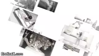 ثلاثي جنسي صريح: أخت صديقته تتوسل لقضيبه
