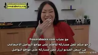 عشاء زوجة الأب يتحول إلى سكس ثلاثي صريح