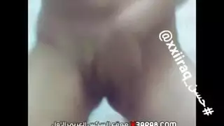 عراقية صاحبها يسخنها حتا الغذف