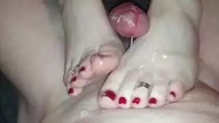 لحس اصابع الأقدام الجميلة